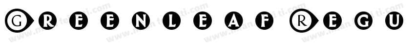 Greenleaf Regular Pro字体转换
